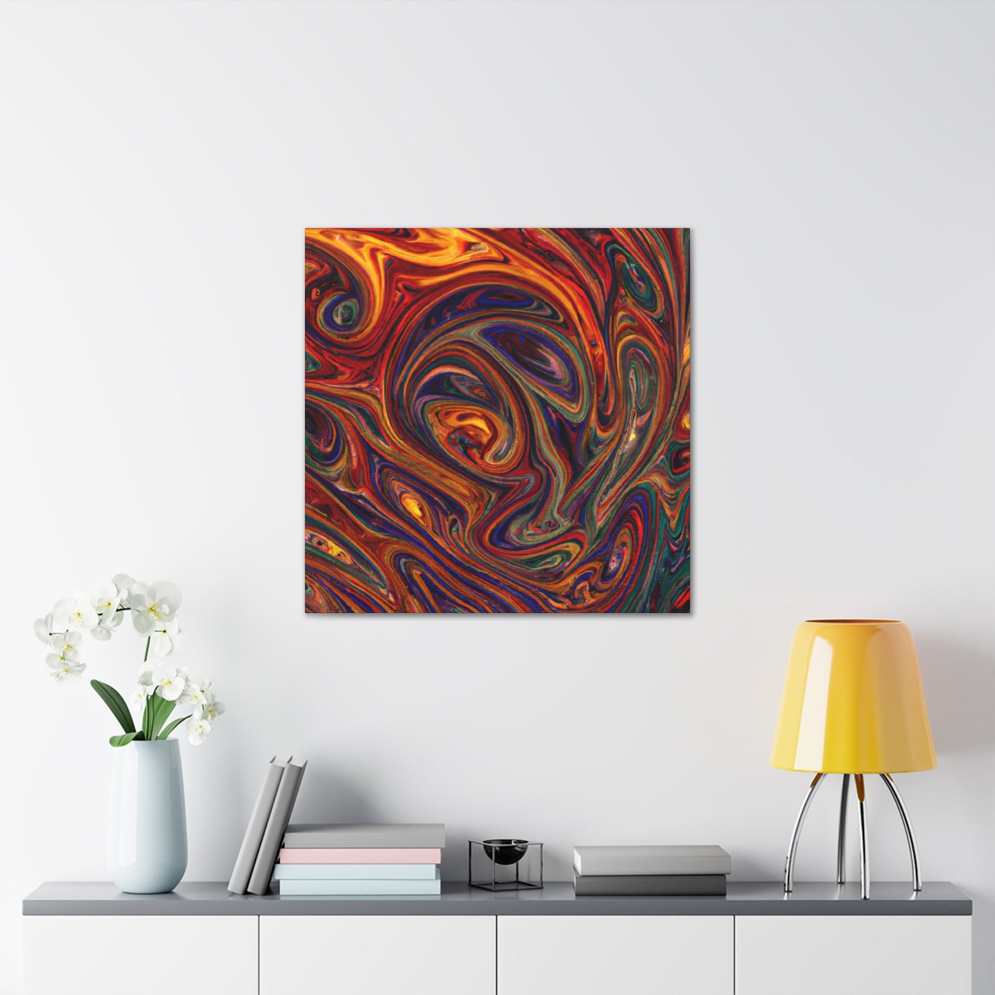 Burning Edges - Canvas - Abstract