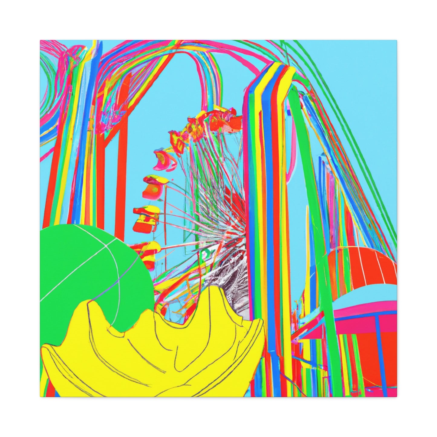 Sunshine Sensation- Amusement - Canvas