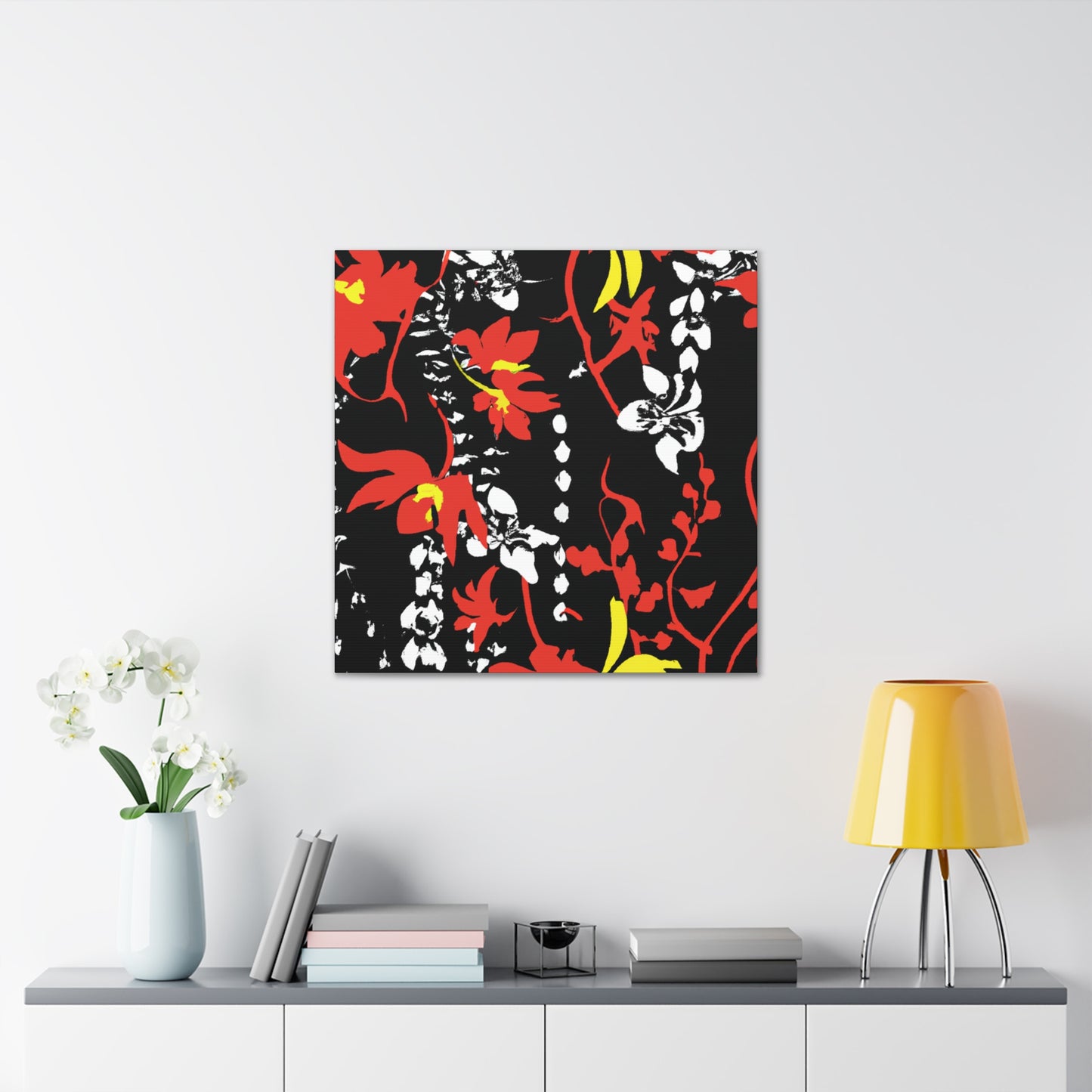 Paradise Plum - Floral - Canvas