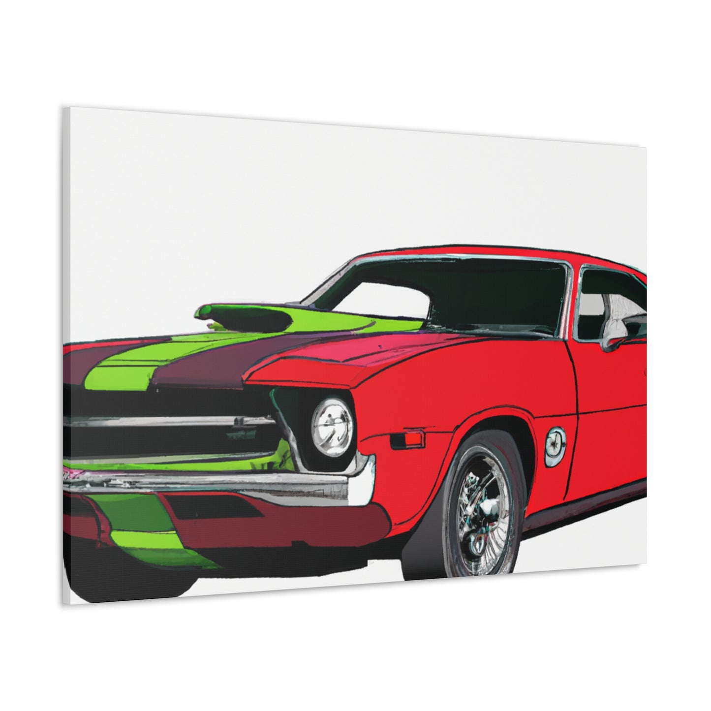 The Rumbler - Automobile - Canvas