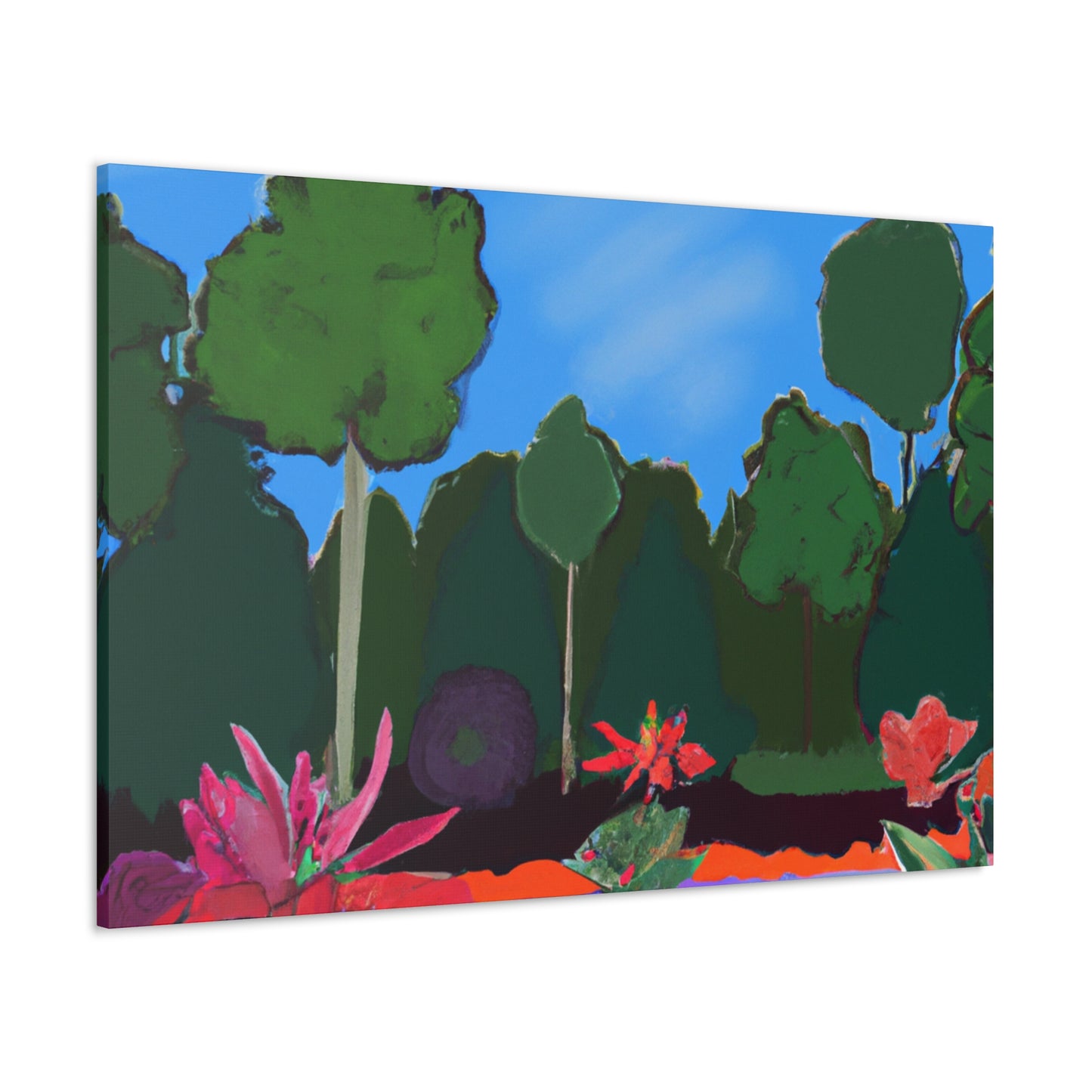 Gardenia Paradise - Landscape - Canvas