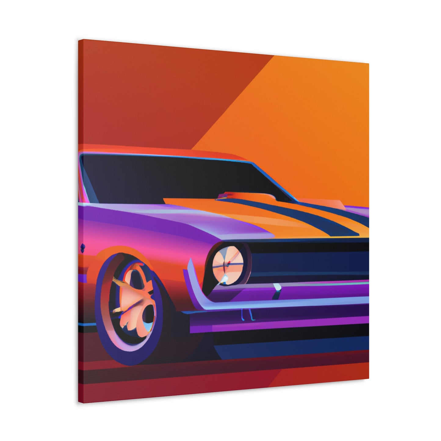Chopper Rebel - Automobile. - Canvas