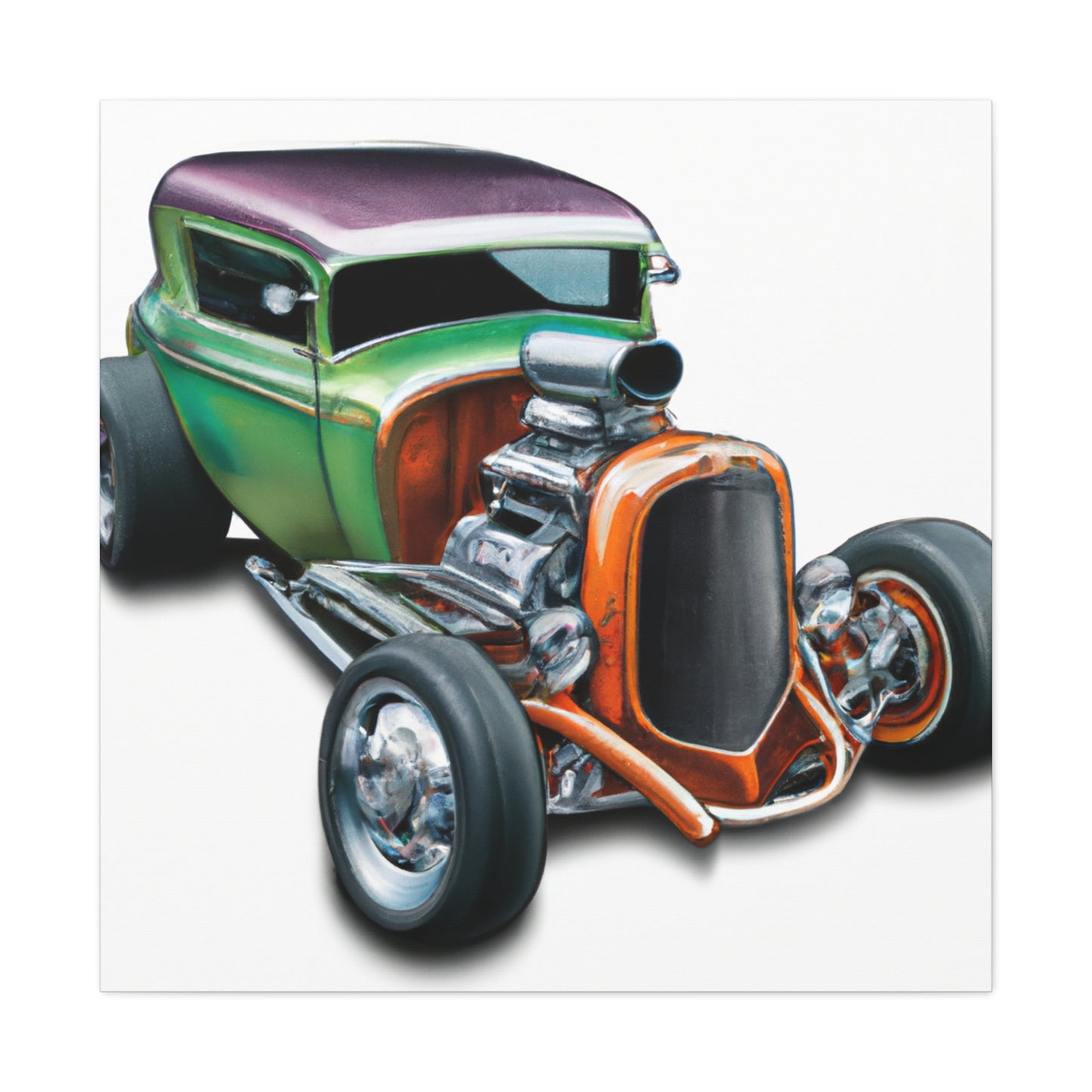 Streak'n'Roller - Automobile - Canvas