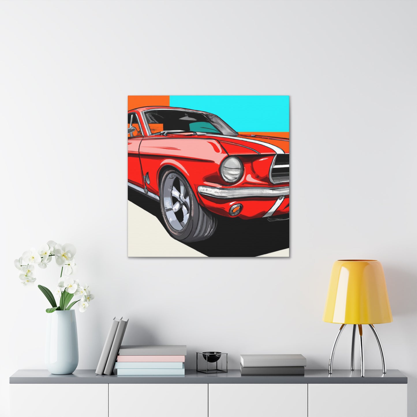 Vintage Phanton - Automobile - Canvas