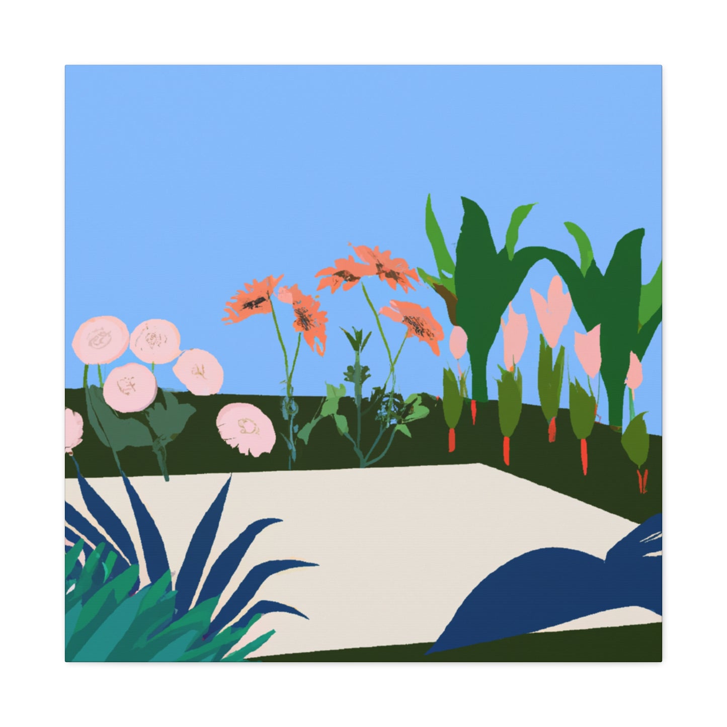 Greenacre Park- Landscape - Canvas