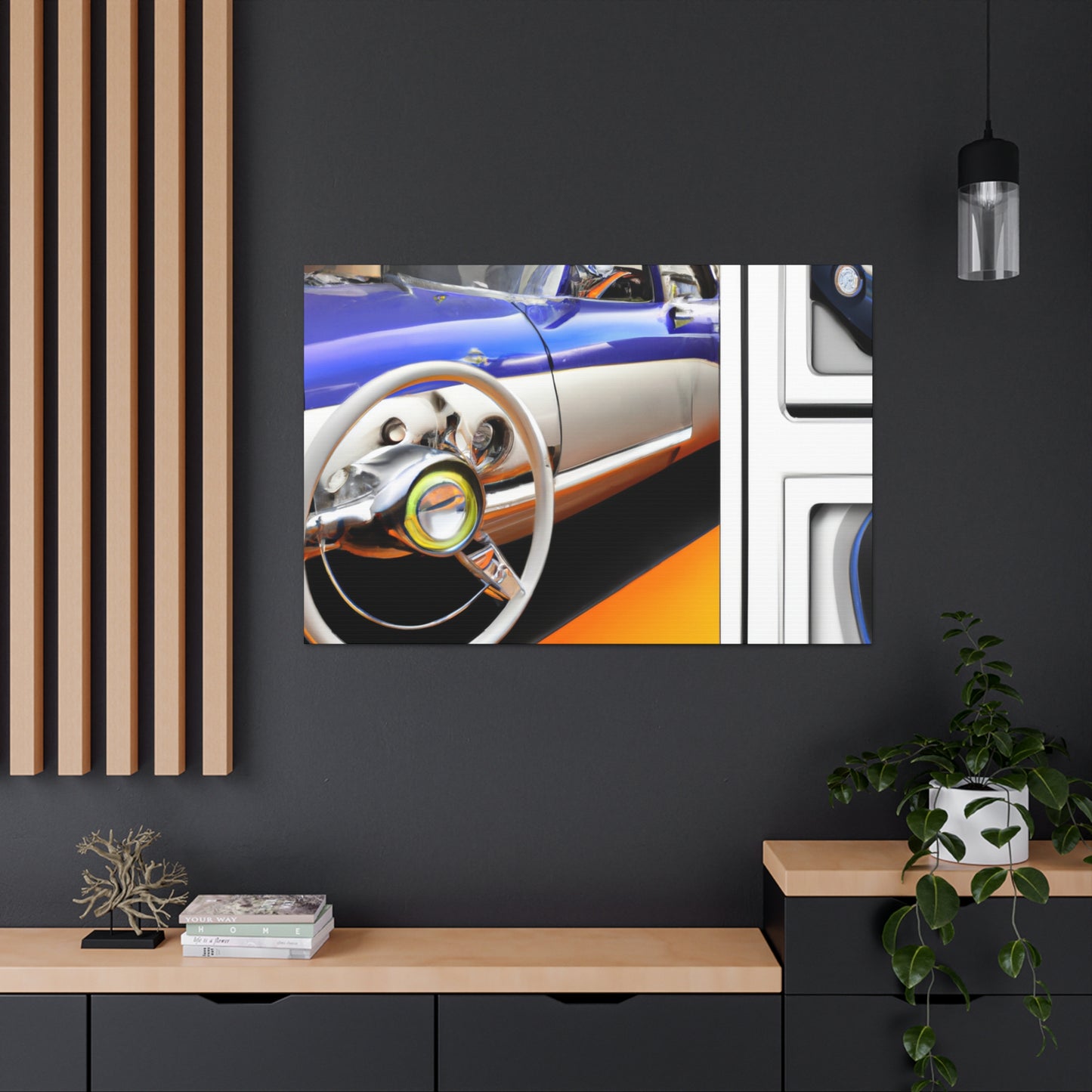"Tide's Turning" - Automobile Canvas