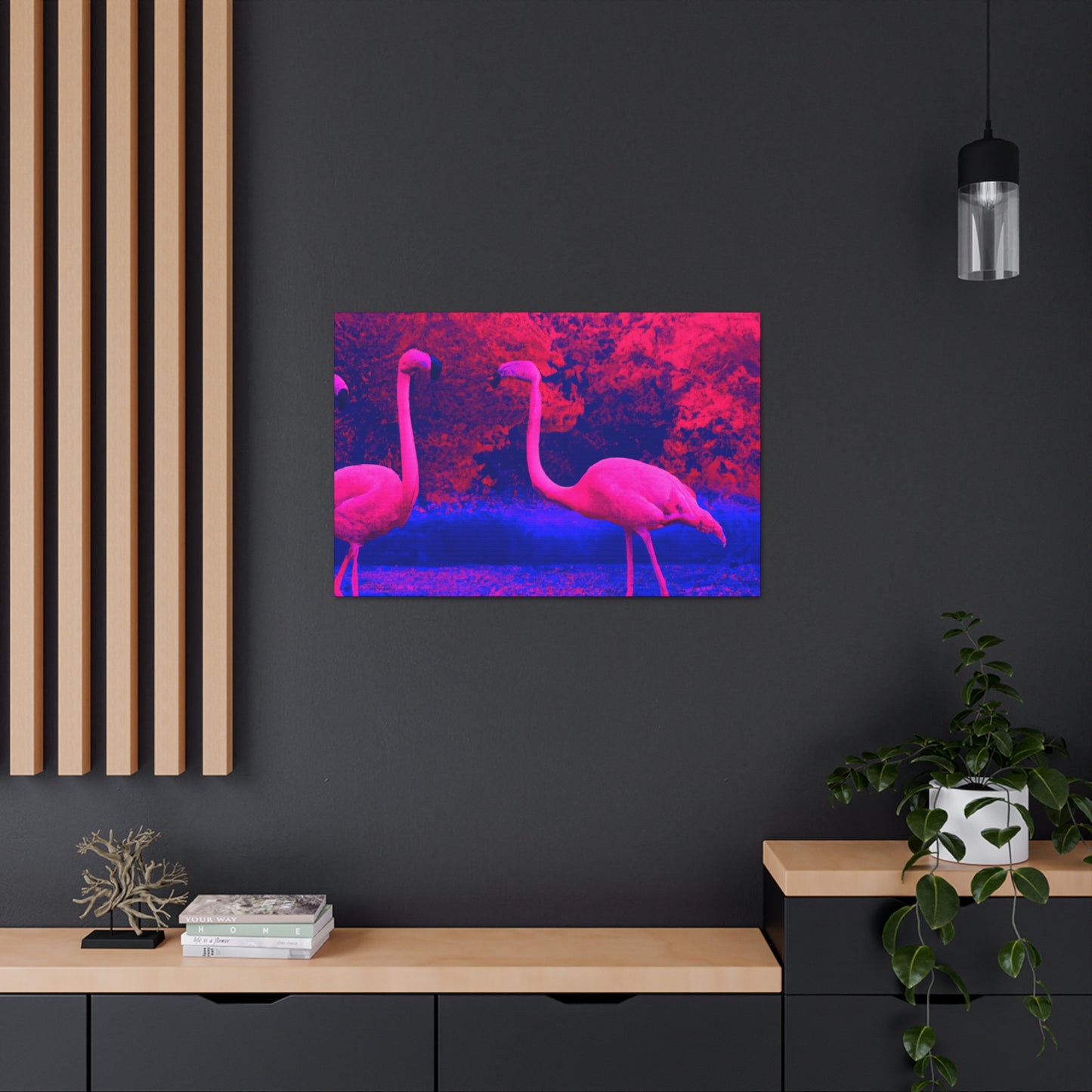 Pink Flamingo - Canvas - Wildlife