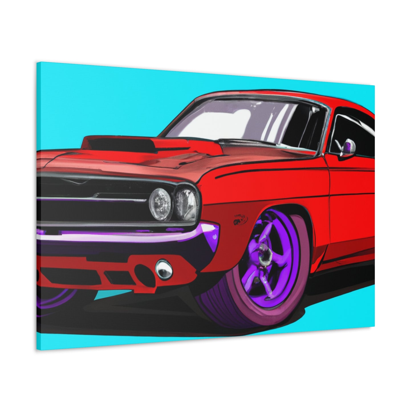 Rattlesnake Roadster - Automobile - Canvas