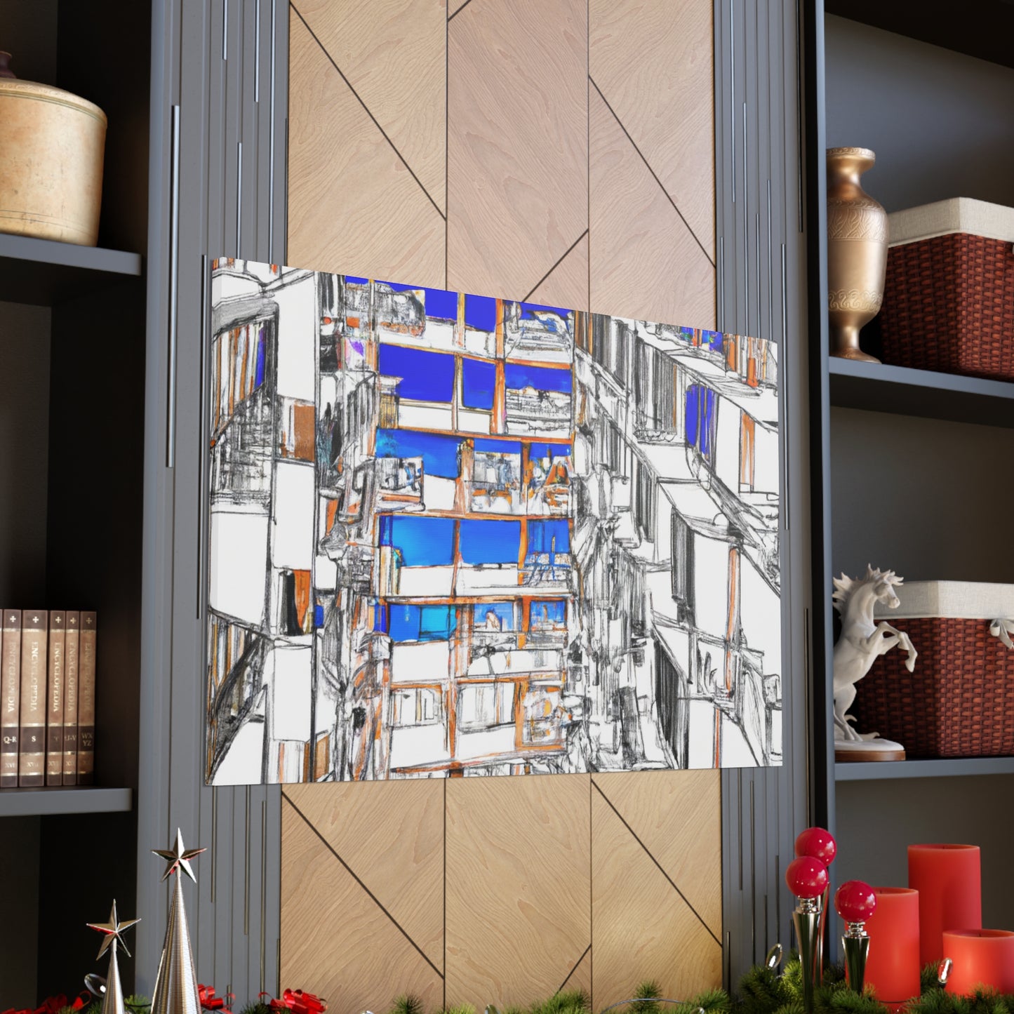 Vast Rise- Canvas - Architectural