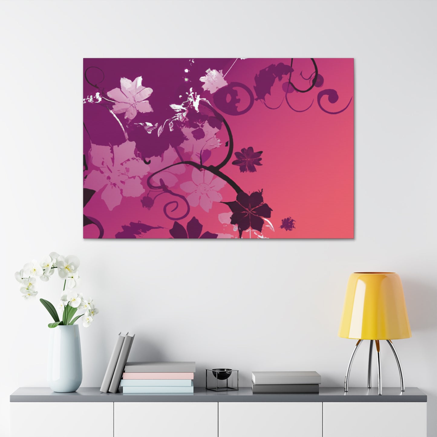 Lilacena - Floral - Canvas