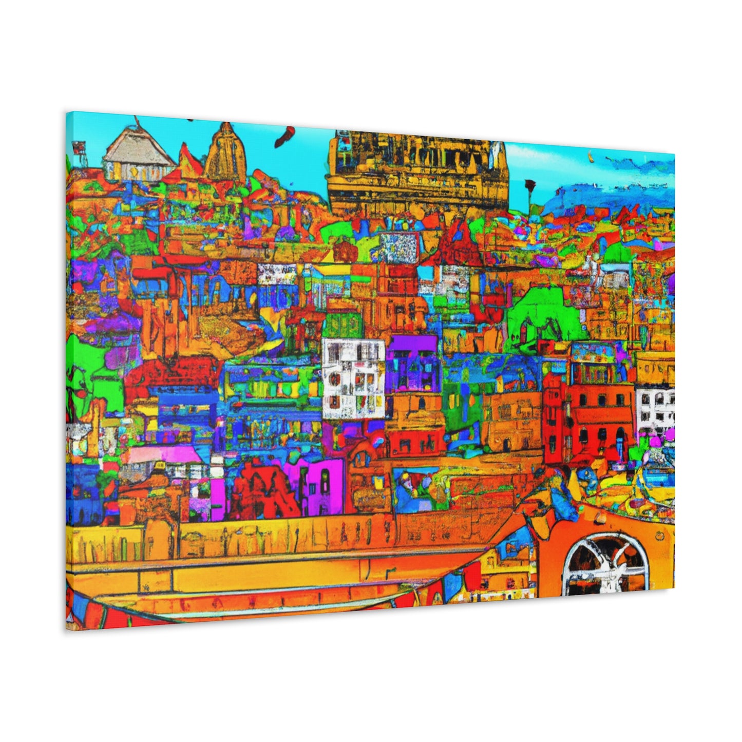 Khajuraho- Destination India - Canvas