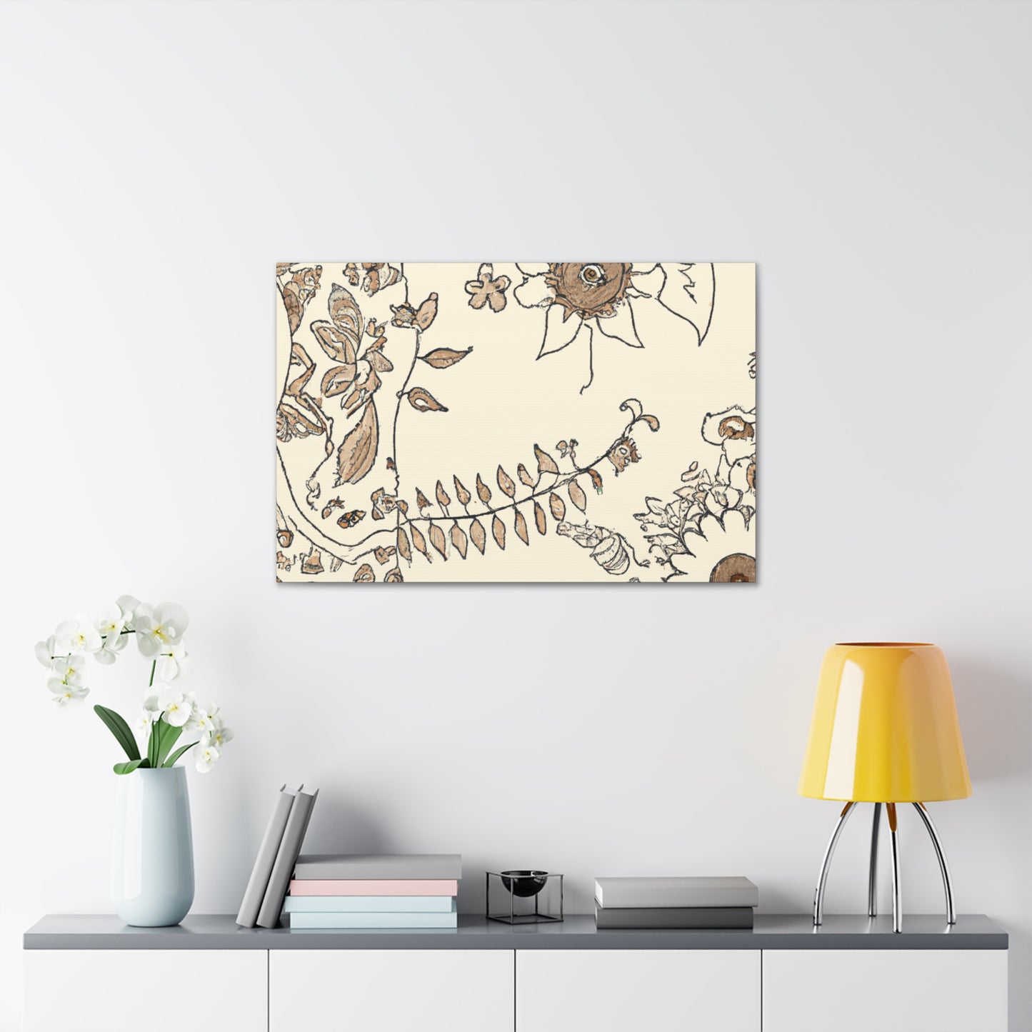 Blossomway - Floral - Canvas