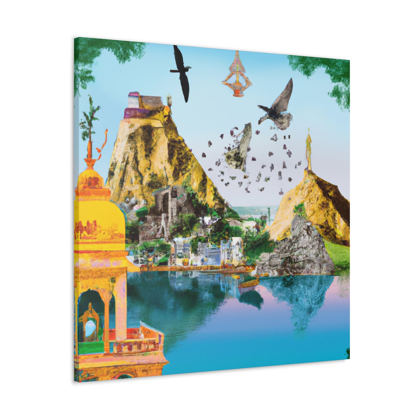 Vibrant Lights - Destination India - Canvas