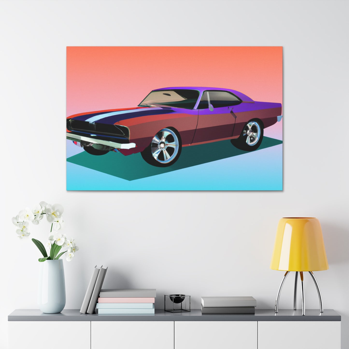 Rattler Racer - Automobile - Canvas