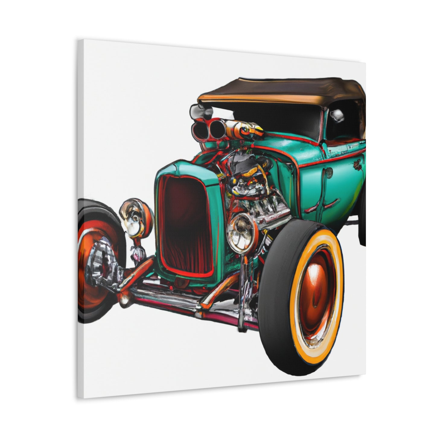 Vintage Vanguard - Automobile - Canvas