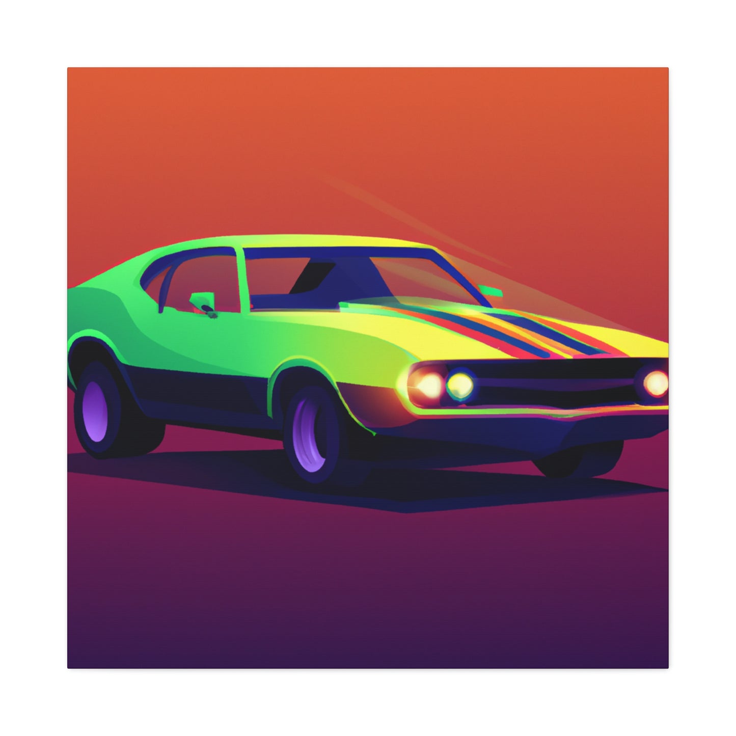 The Scorcher - Automobile - Canvas