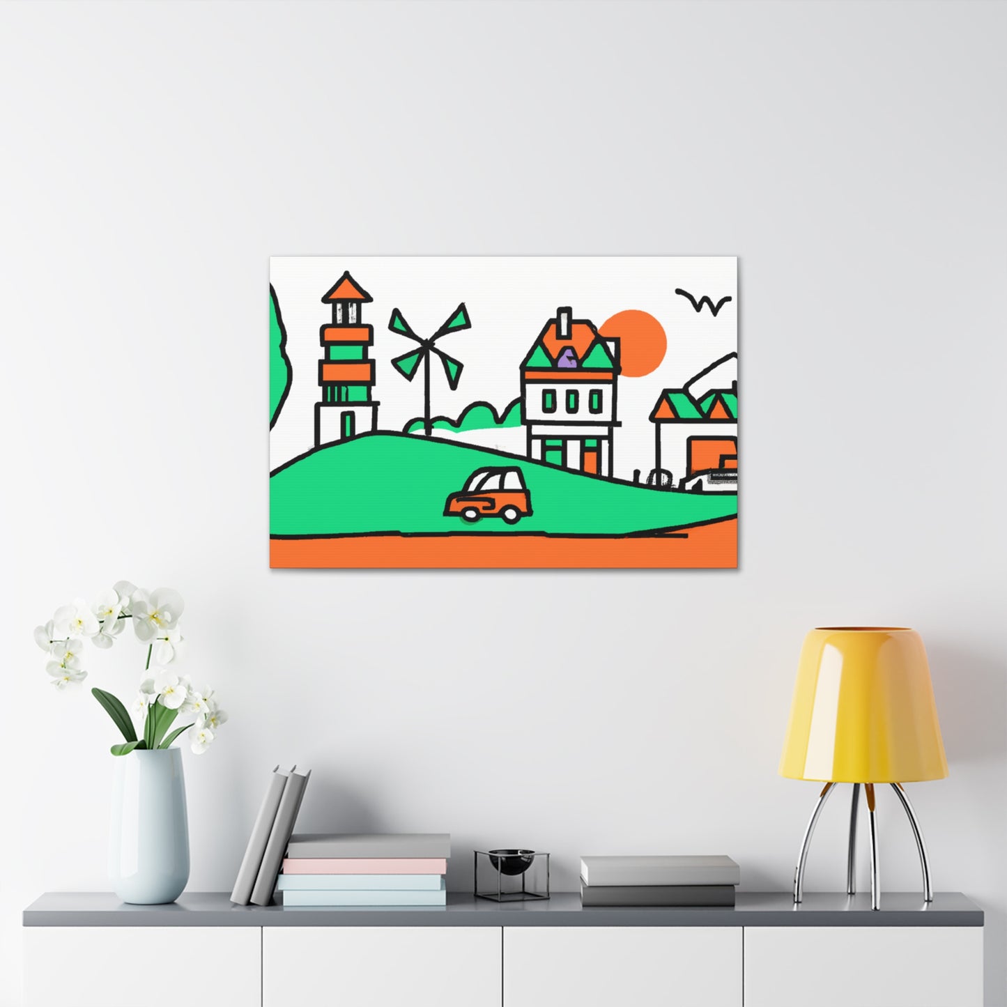 Light Horizon - Minimalism - Canvas