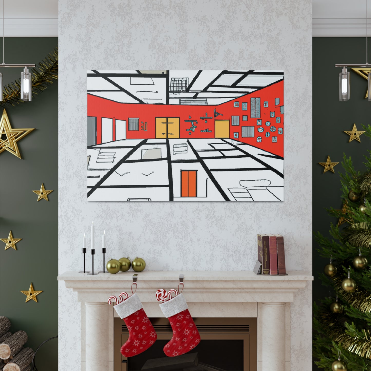 Sweeping View- Canvas - Architectural