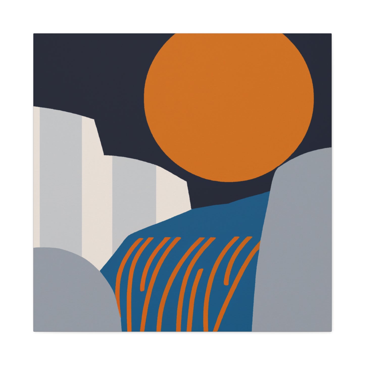 "Bold Formalism - Midcentury" - Canvas