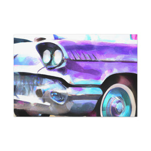 "Surging Tide". - Automobile Canvas