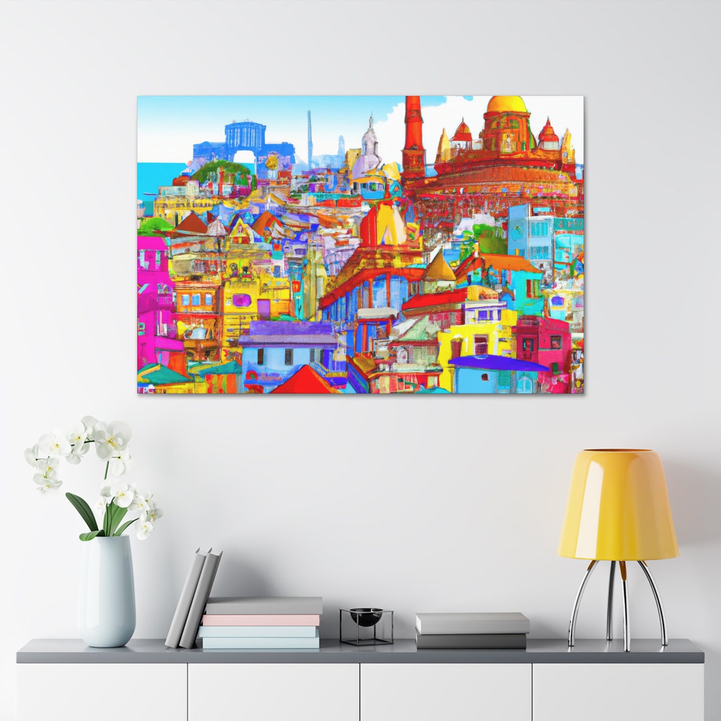 Tajmahal - Destination India - Canvas