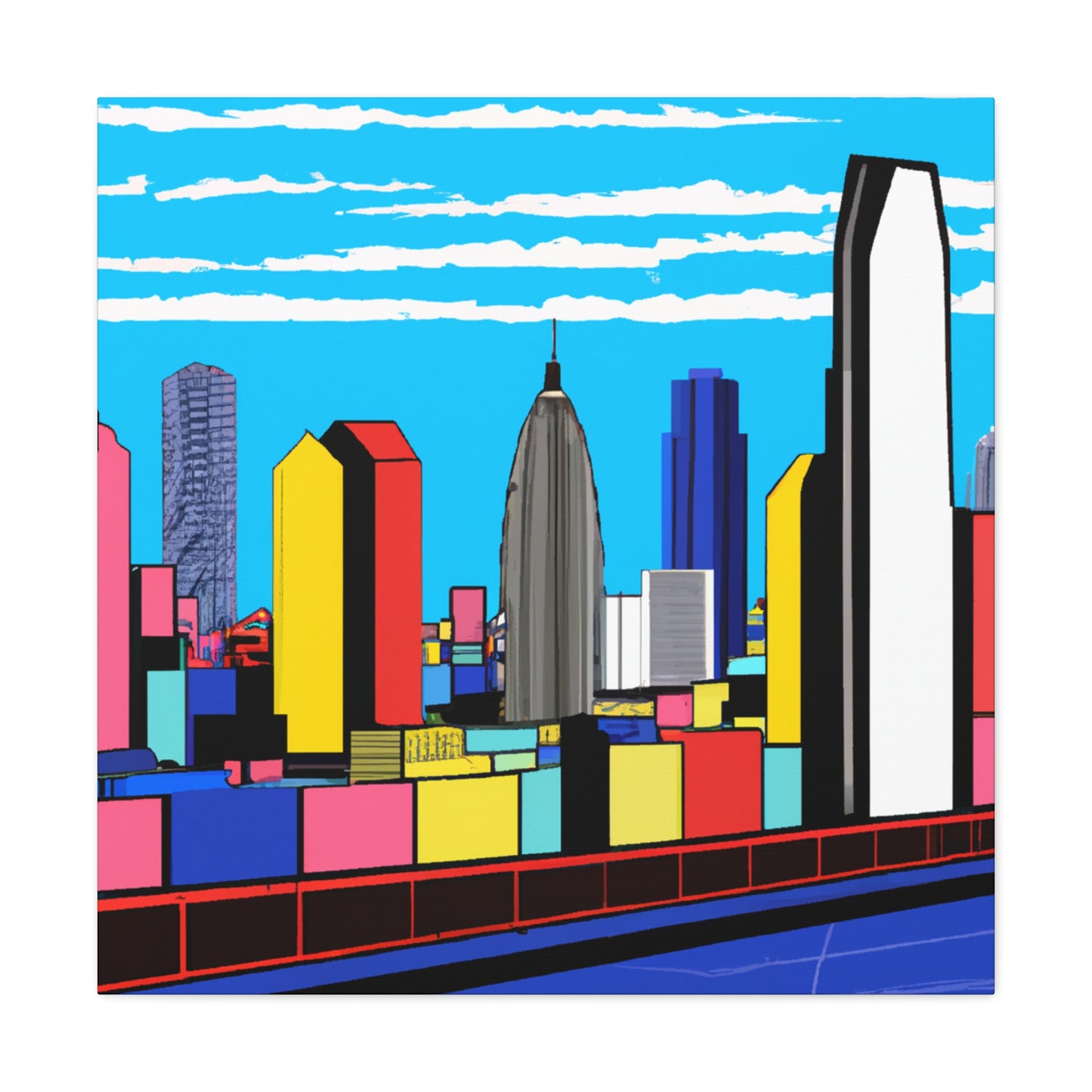 Diego Alvarado - South America Canvas