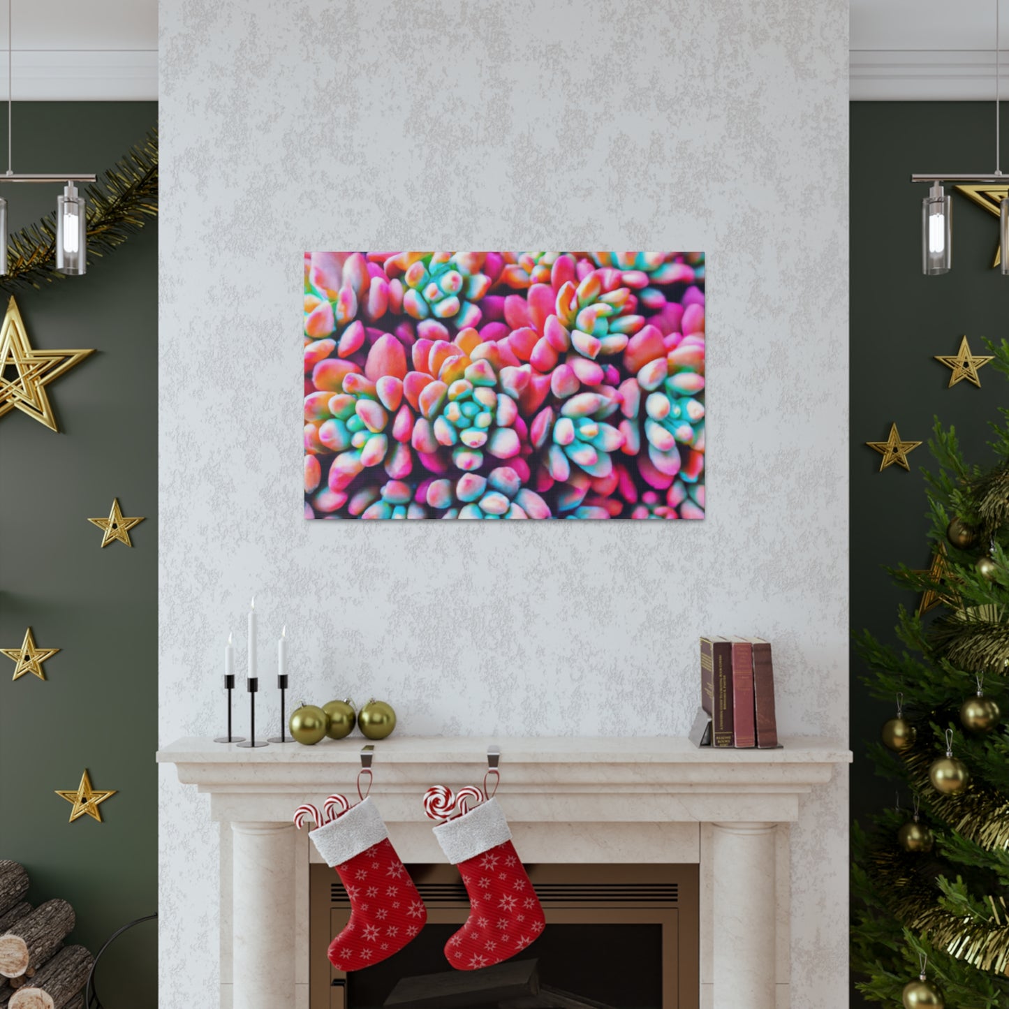 "Garden of Splendor" - Canvas - Succulent