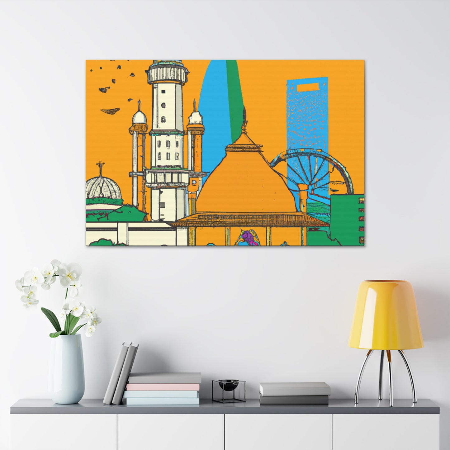 Ambereen - Destination India - Canvas