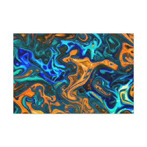 Fire and Water - Canvas - Abstract