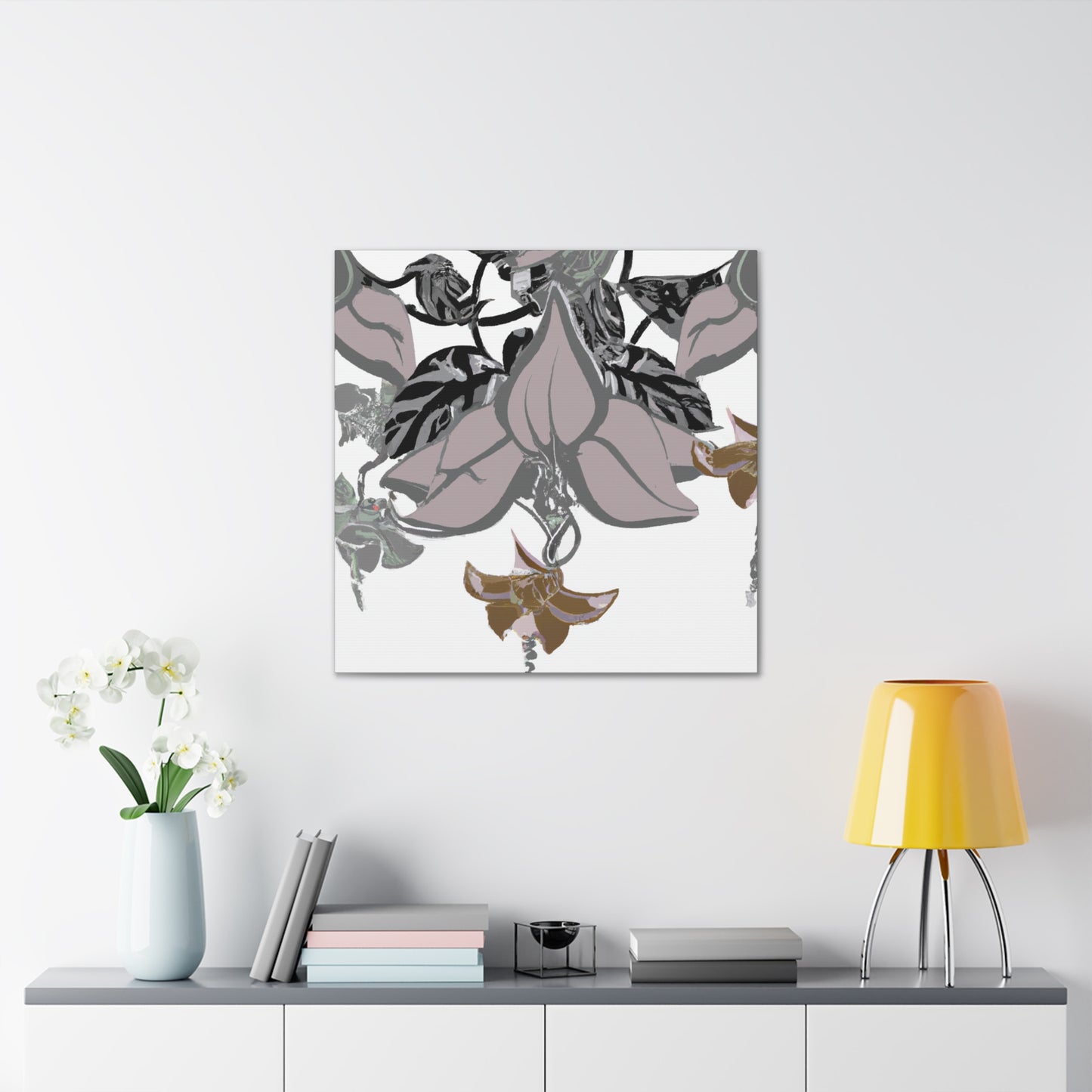 Peonytide - Floral - Canvas
