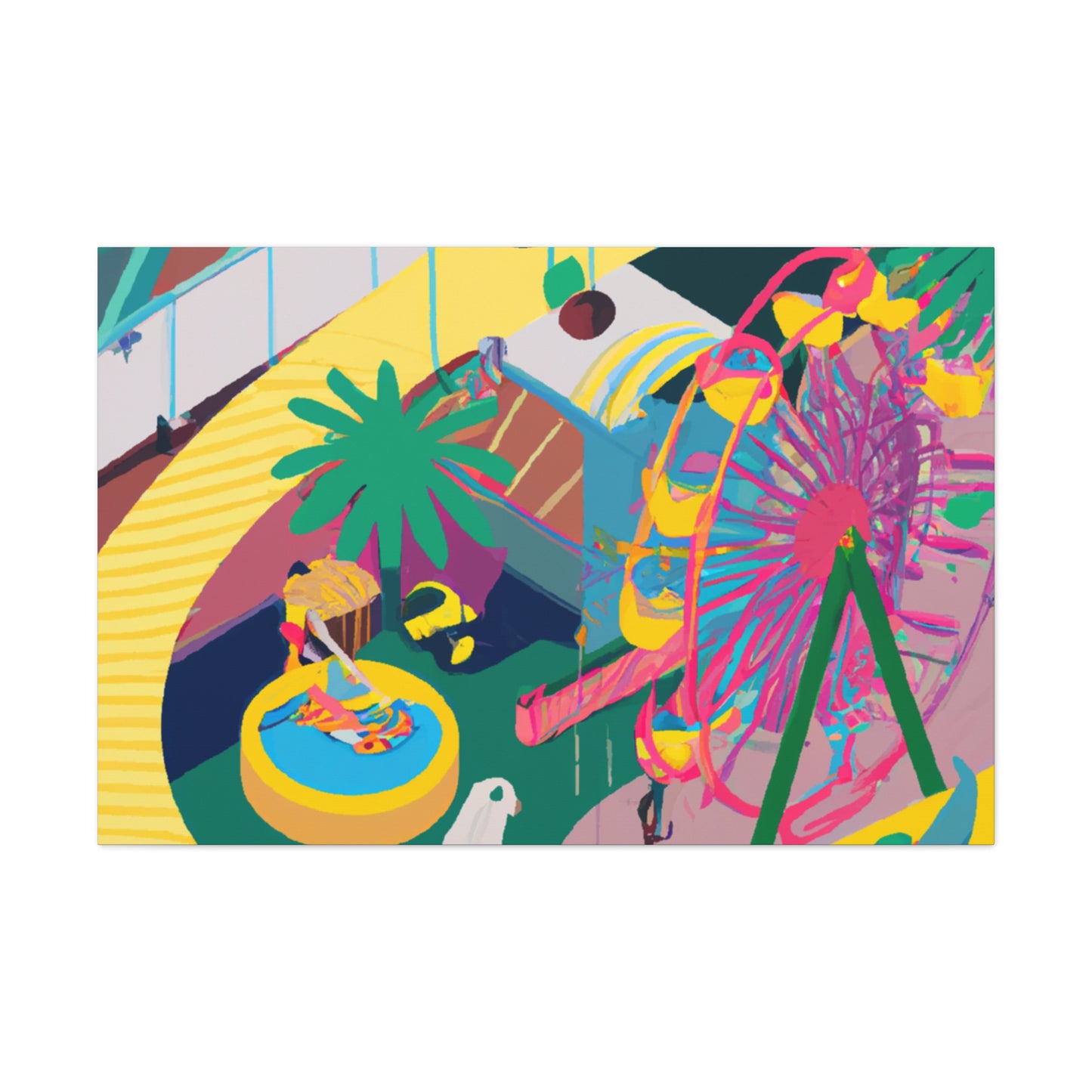 Funlandia - Amusement - Canvas