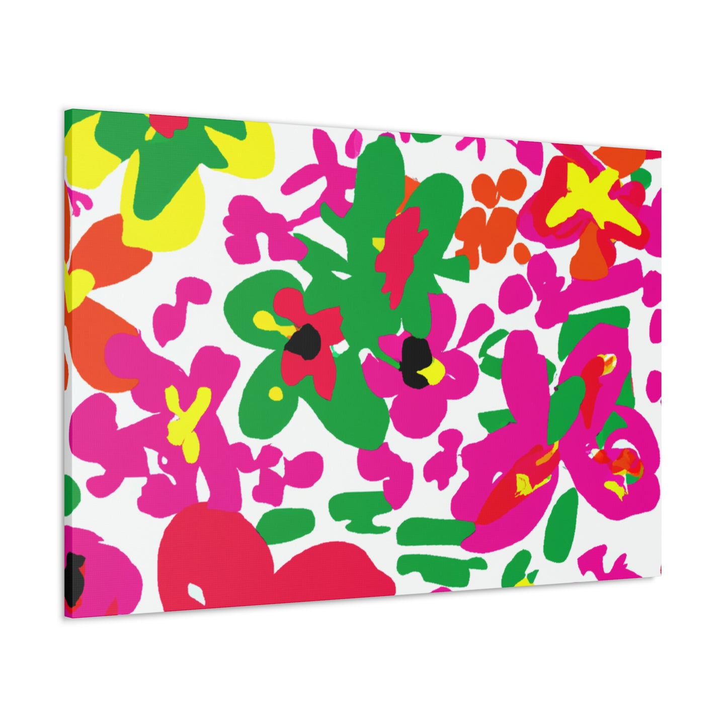 "The Bouquet of Spring's Blooms" - Floral Canvas