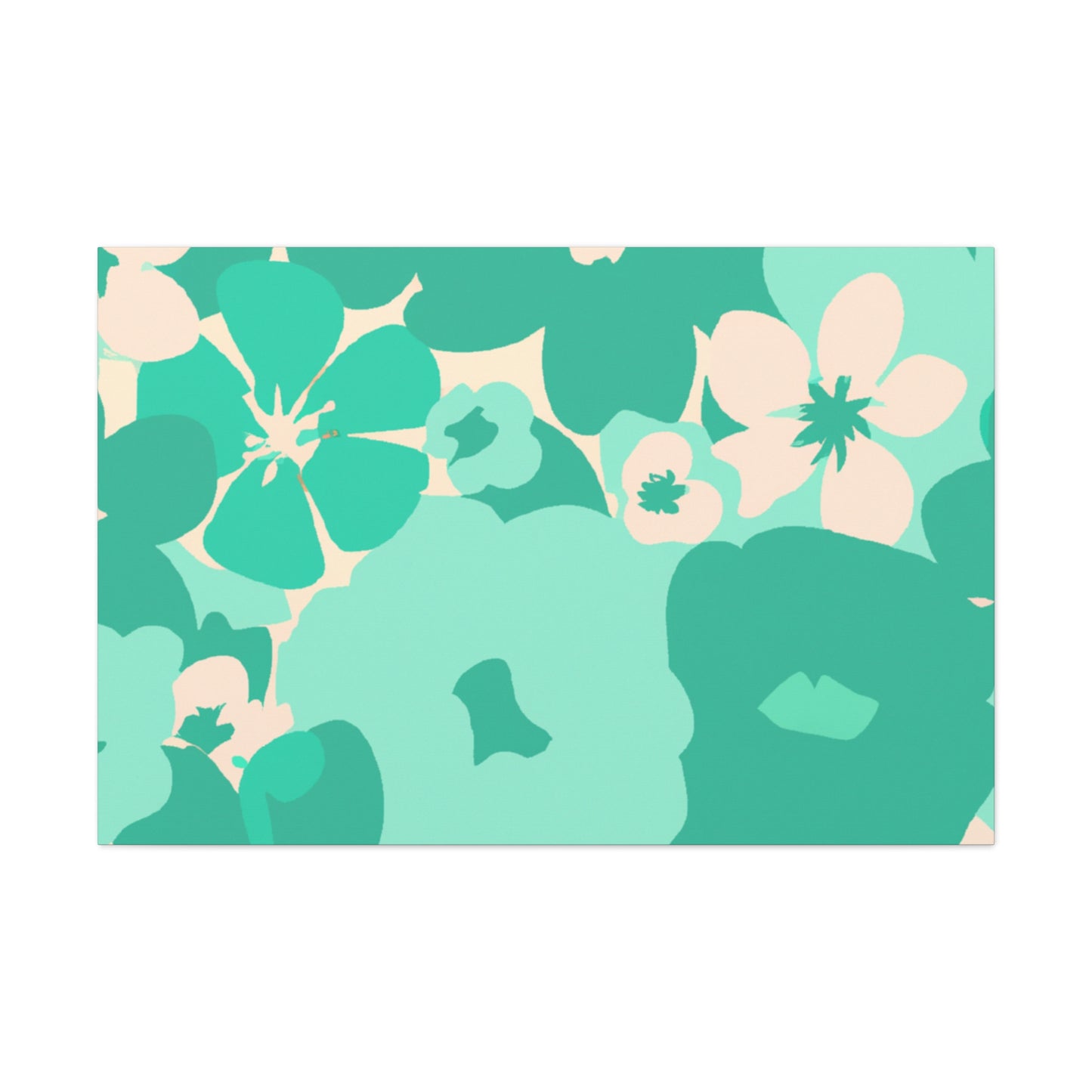 Lotusrain - Floral - Canvas