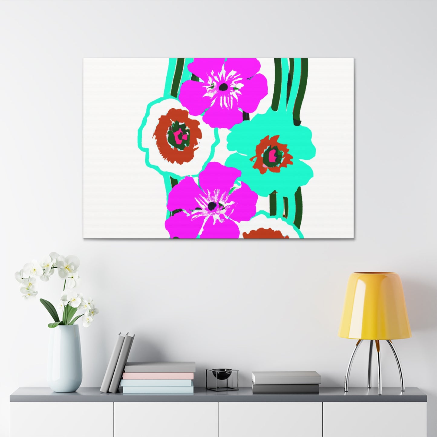 Florazure - Floral - Canvas