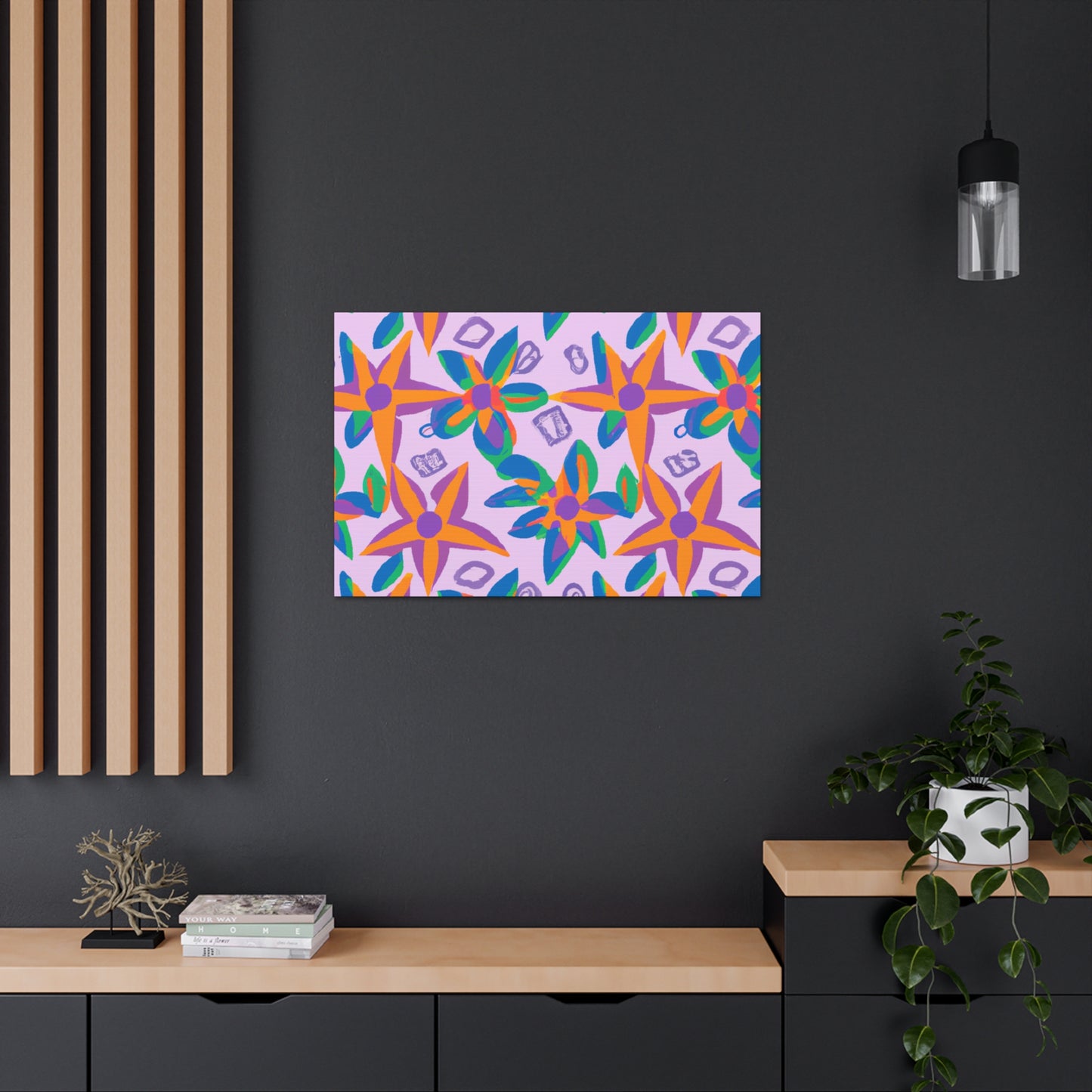 Floral Fusions - Floral Canvas