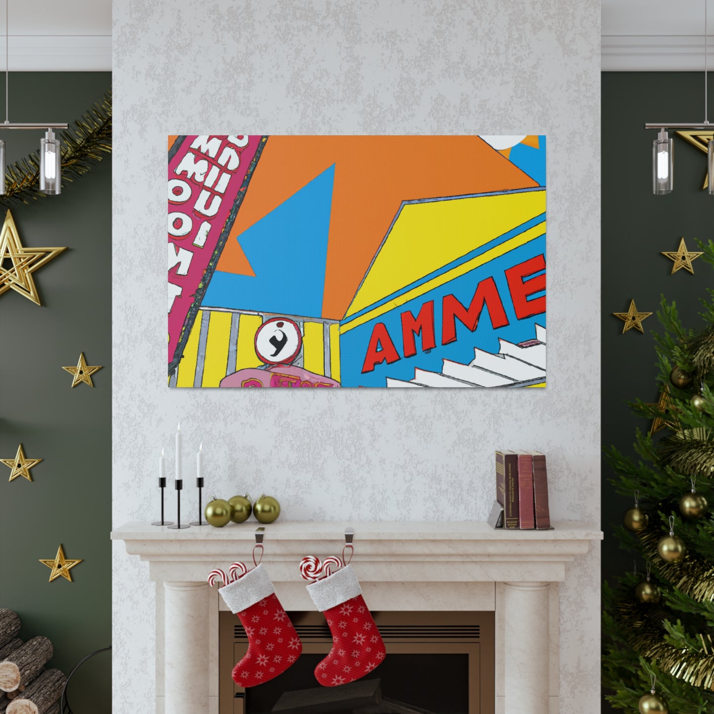 'Happy Days Arcade' - Canvas - Pop Art