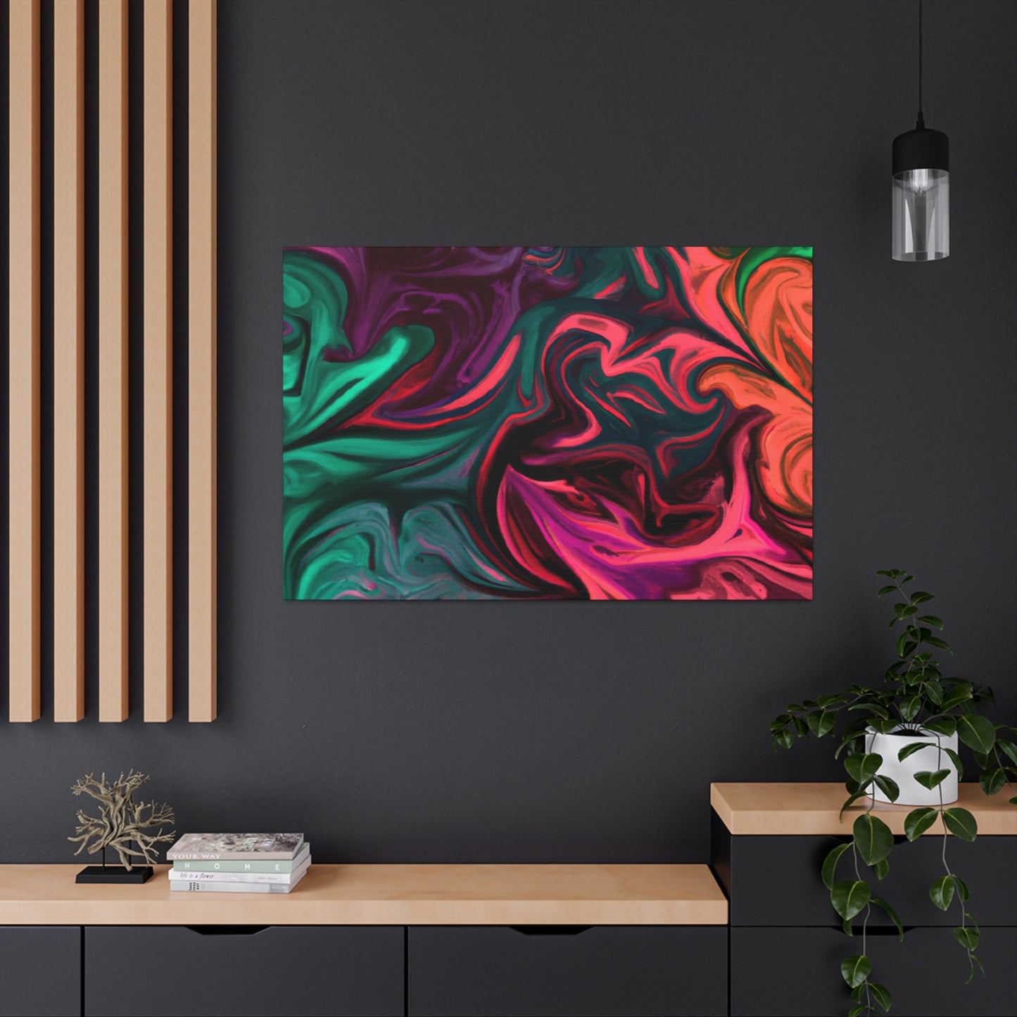 Deeper - Canvas - Abstract