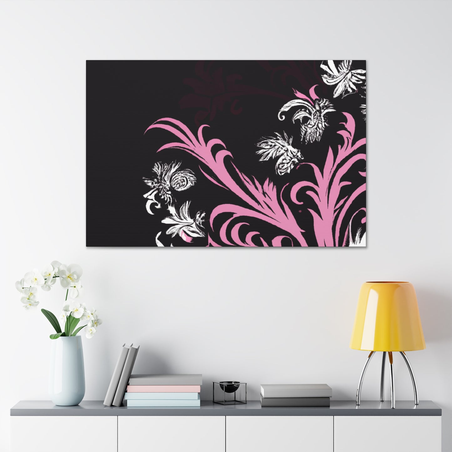 Honeydew-Floral - Canvas