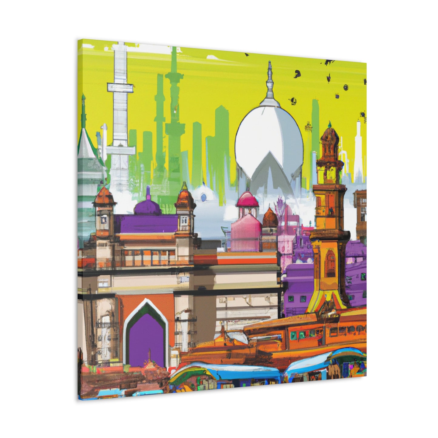 Ajanta Caves - Destination India - Canvas