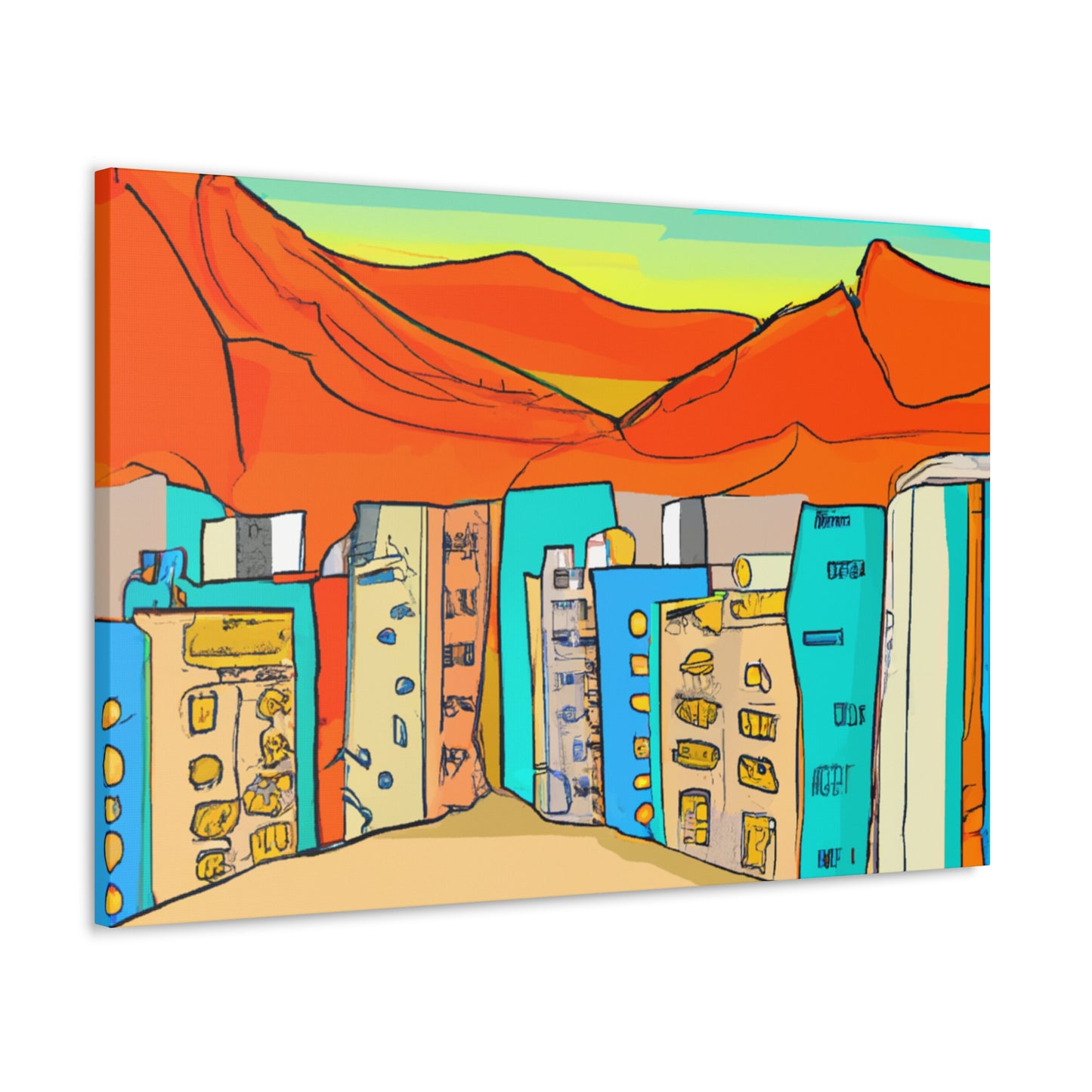 Dune Dweller - Architectural - Canvas