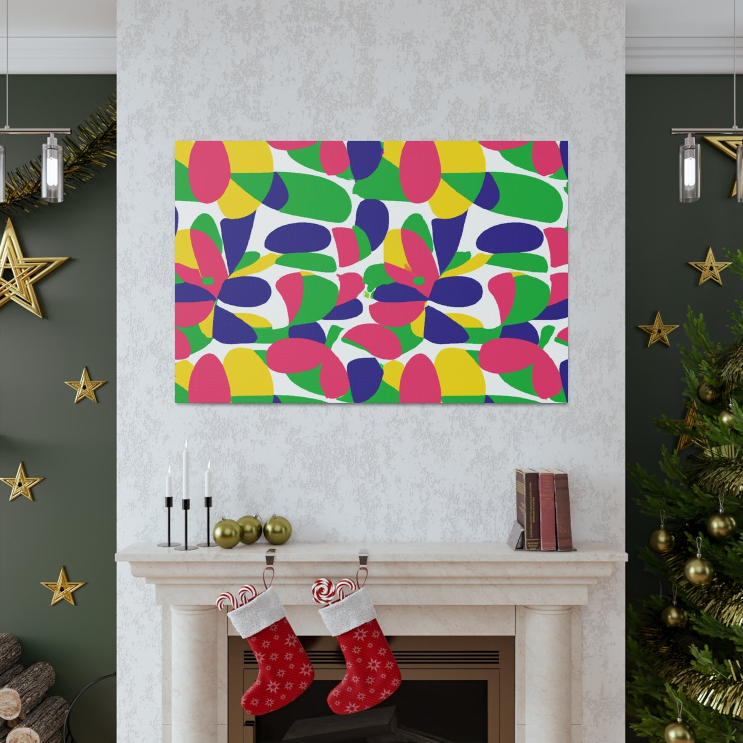 A Flower Power Treasure Hunt! - Floral Canvas