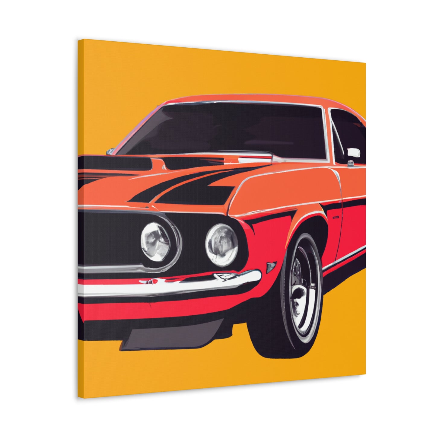 Hot Scorcher - Automobile - Canvas