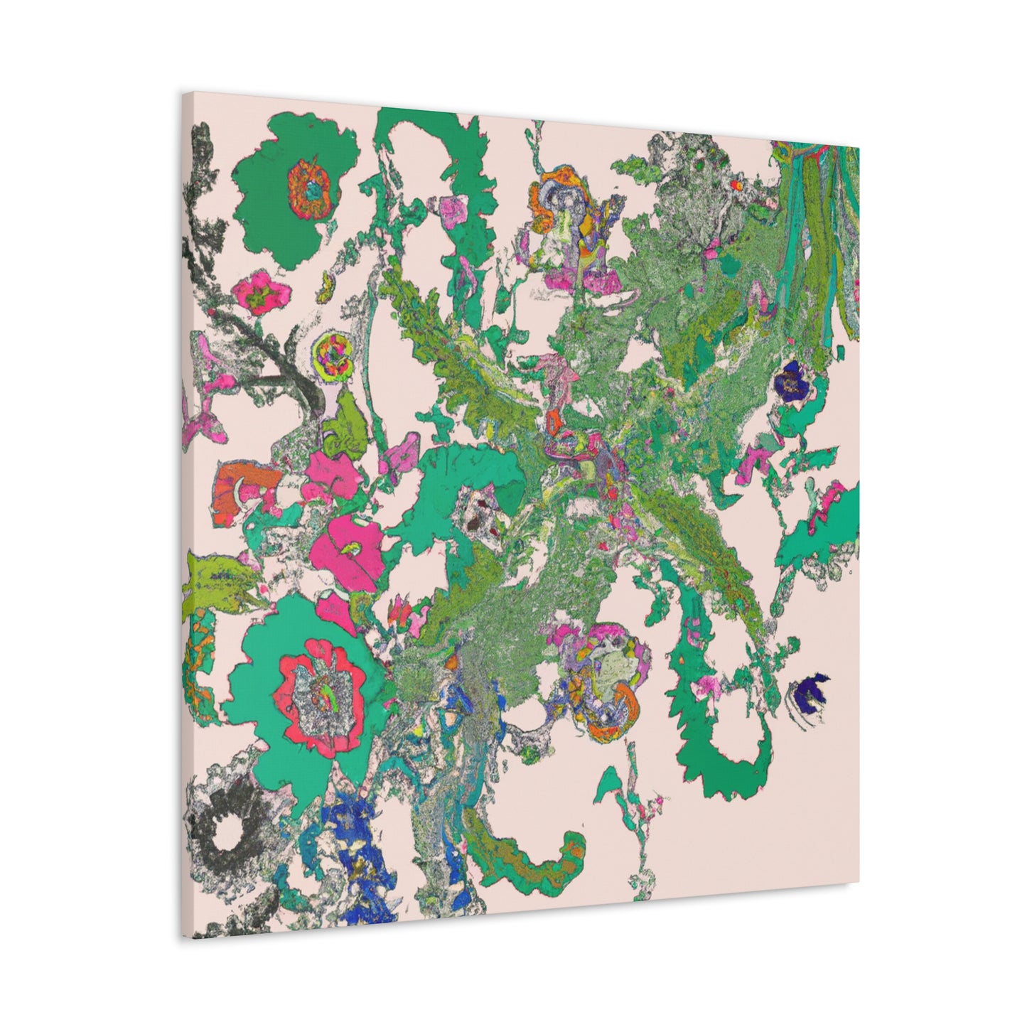 Blissful Beauty - Floral - Canvas