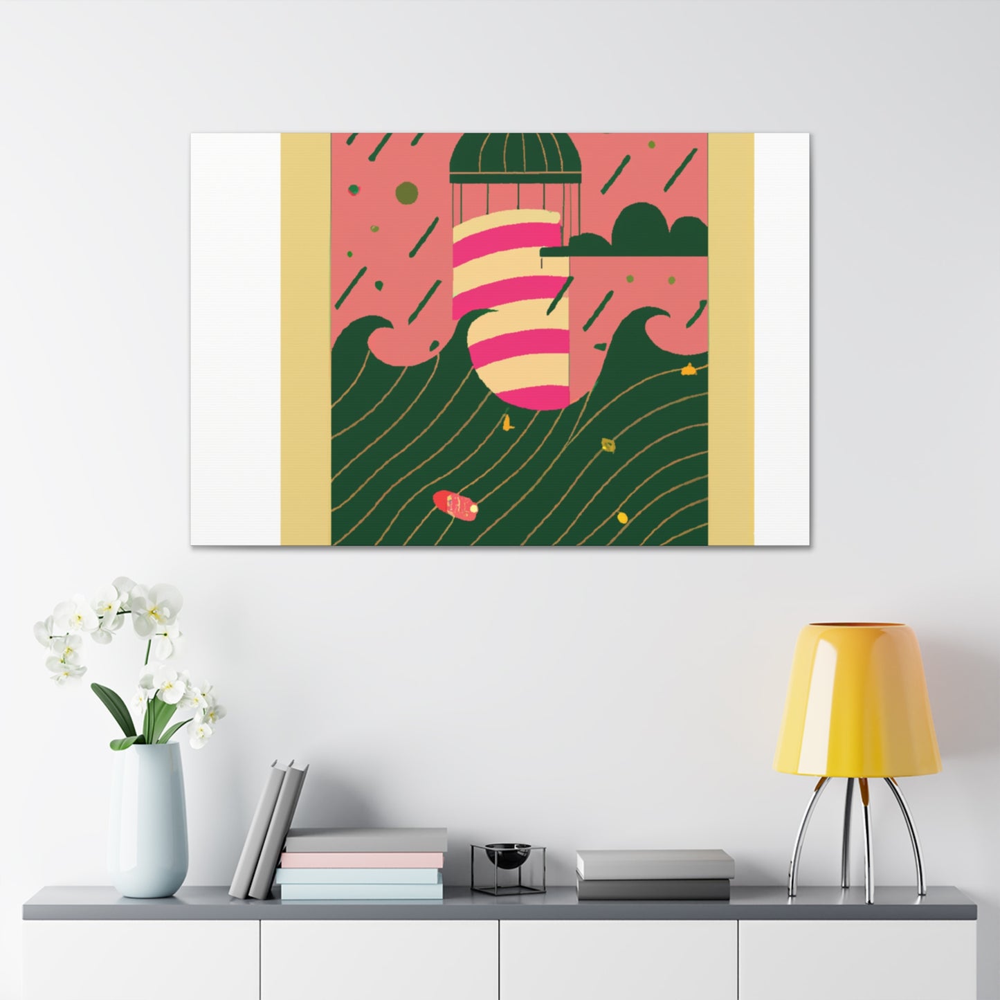 Pixellated Perfection - Minimalism - Canvas