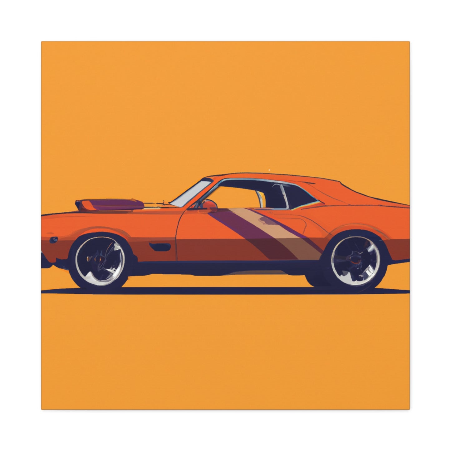 Rocket Racer - Automobile - Canvas