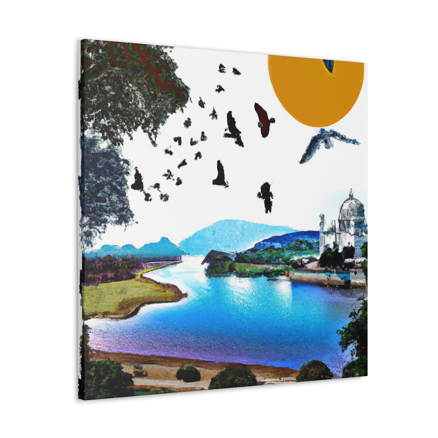 Vibrant Varanasi - Destination India - Canvas