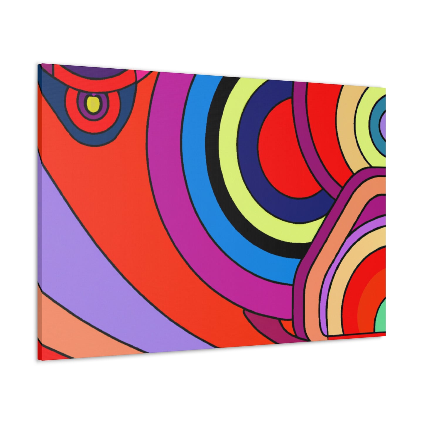 Rainbow Quench - Abstract - Canvas