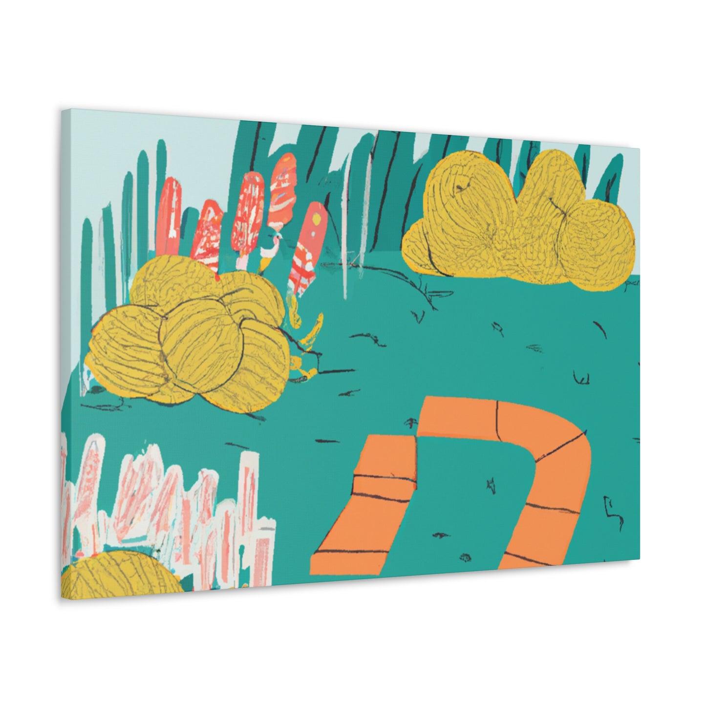 Secret Valley - Landscape - Canvas