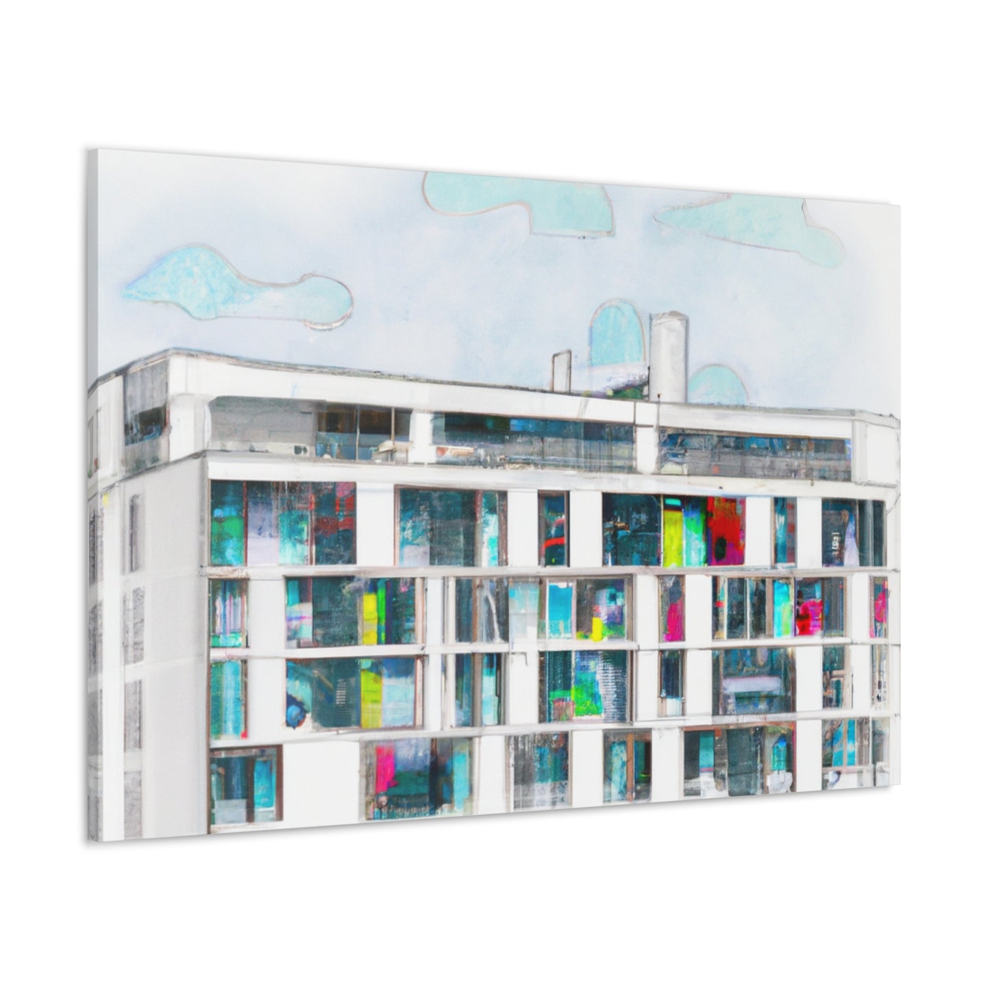 Edifice da Vinci - Architectural Canvas
