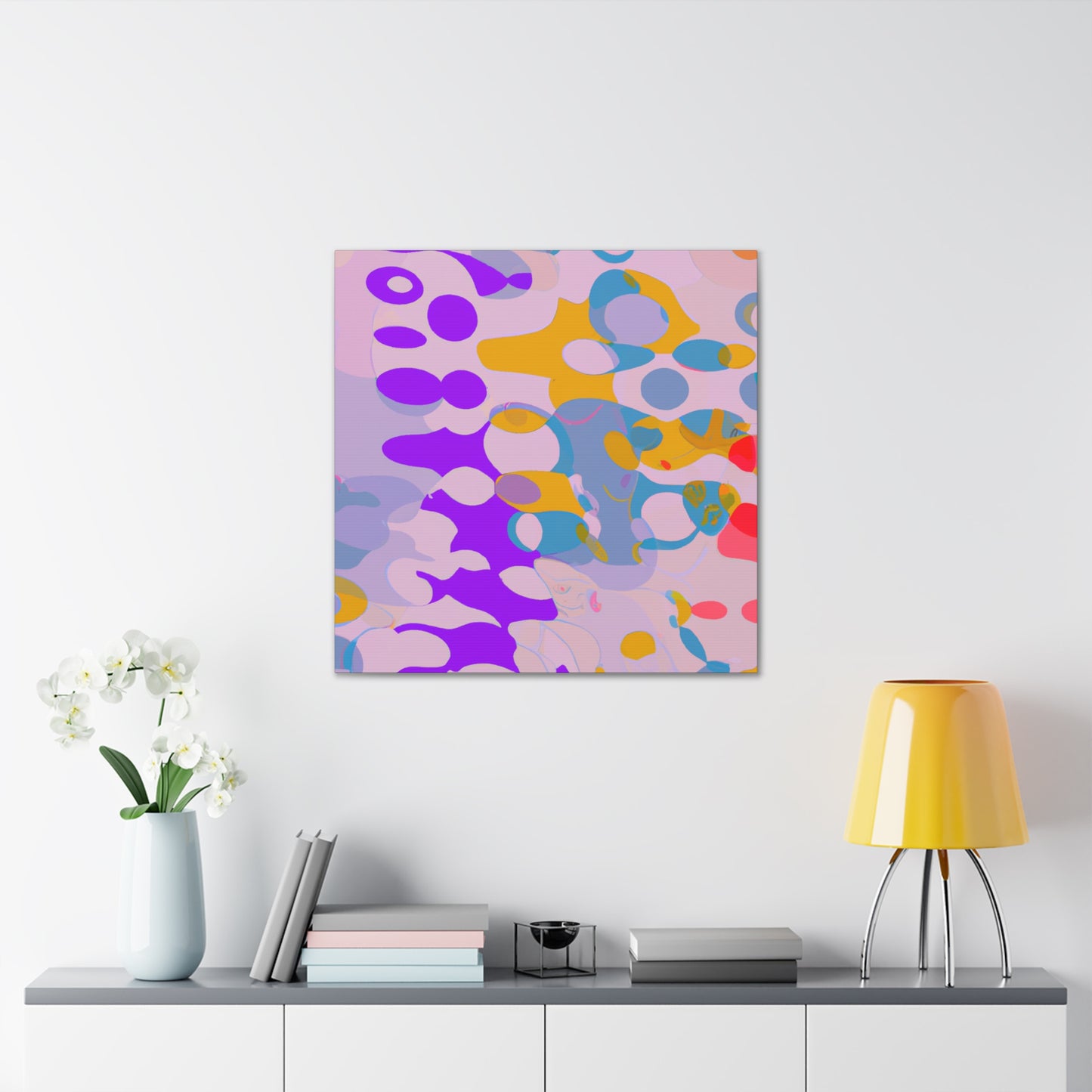 Flowing Love - Abstract - Canvas